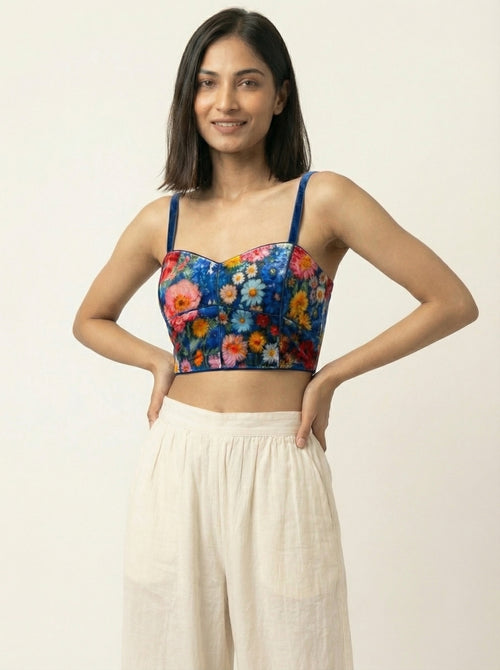Flower Disorder Crop Top