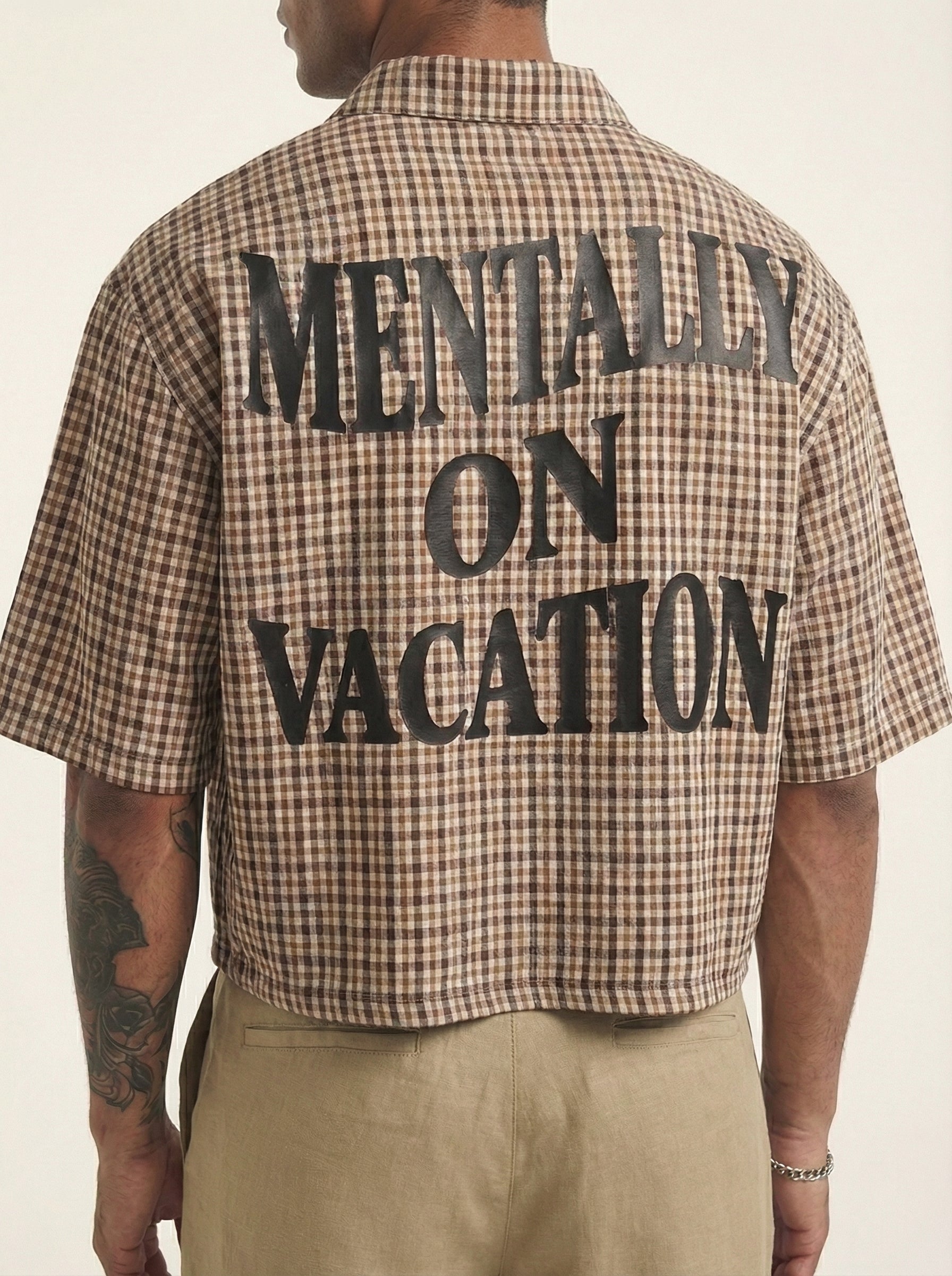 Mentally on vacation shirt