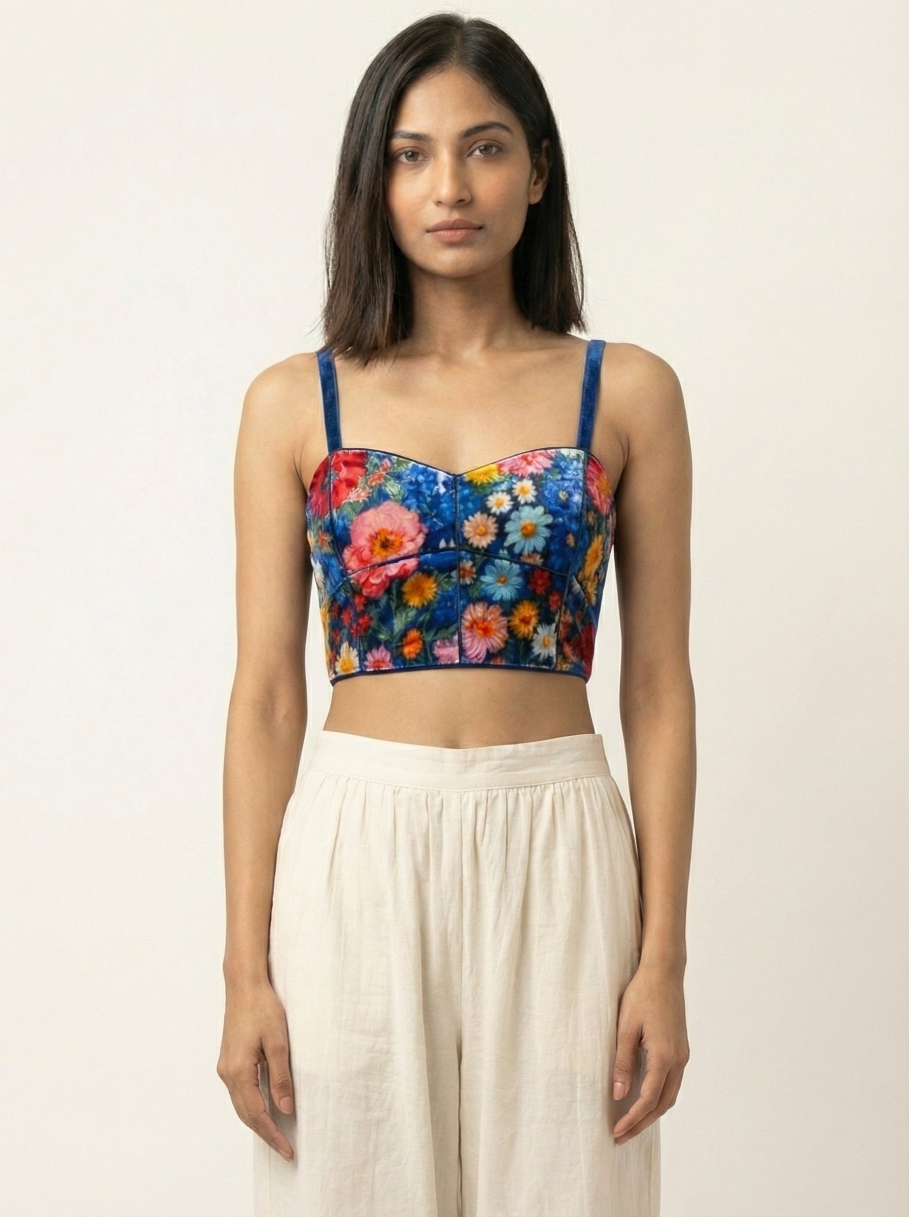 Flower Disorder Crop Top
