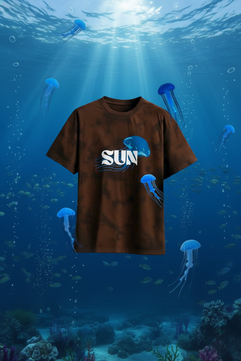 Floating Through Tee