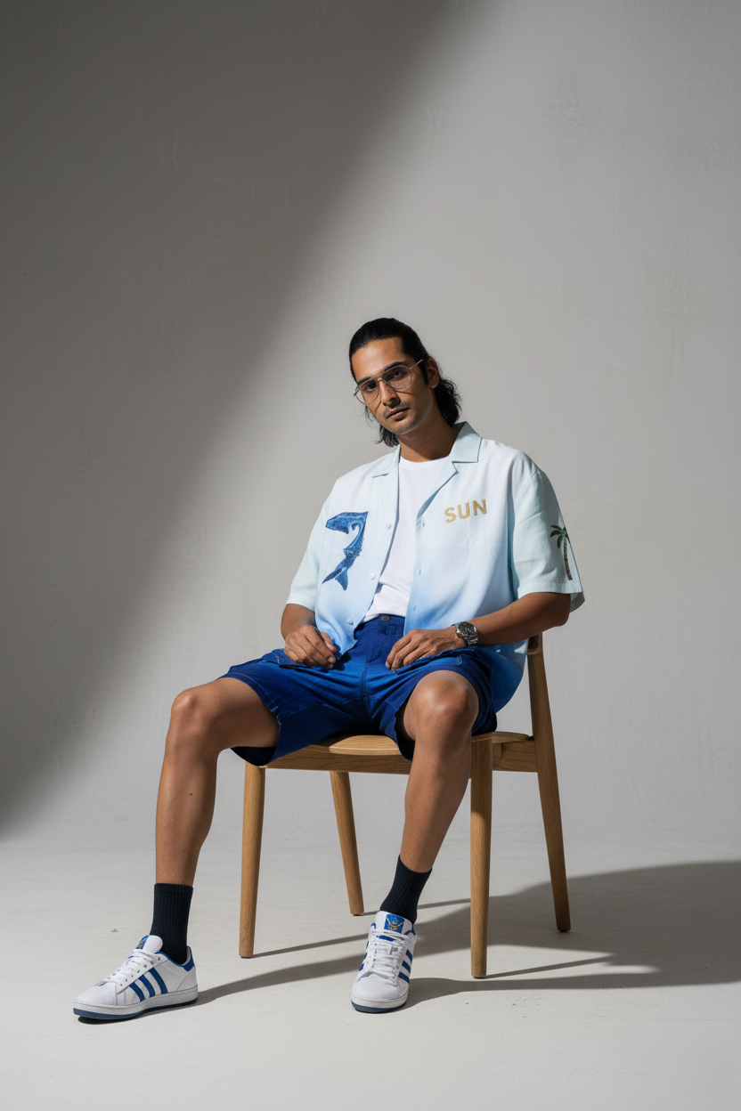 Wave Check (Co-ord Set)