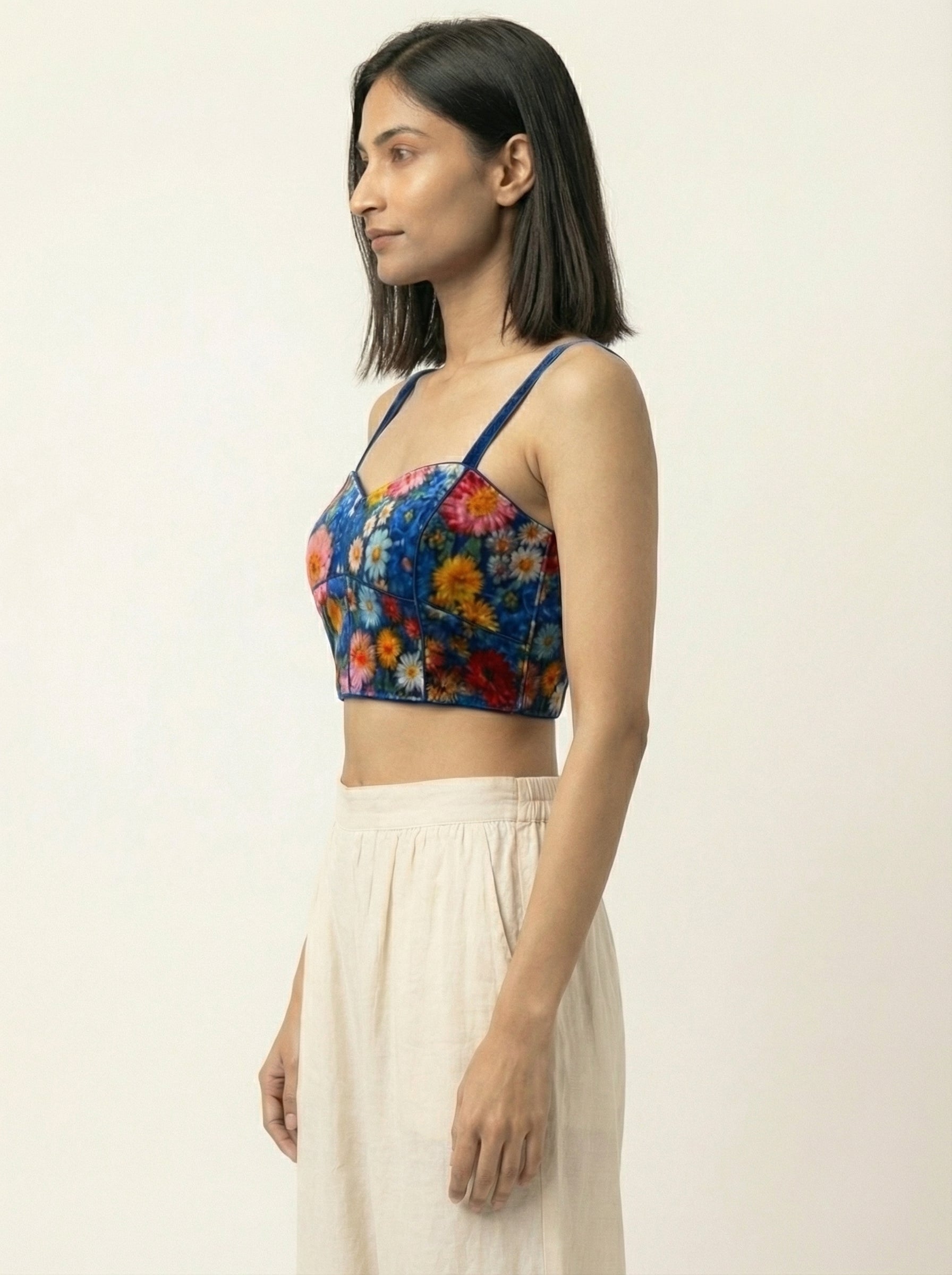 Flower Disorder Crop Top