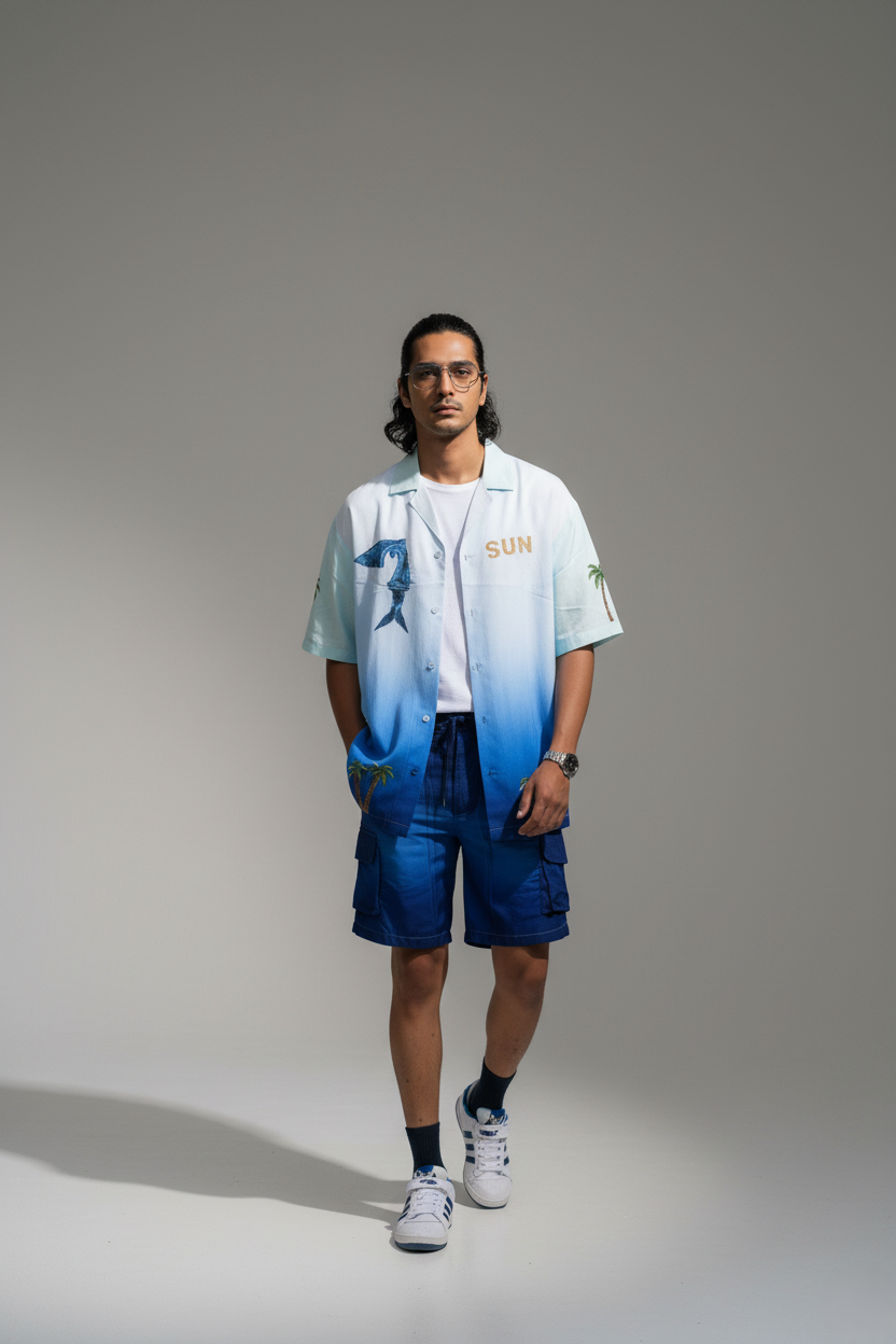 Wave Check (Co-ord Set)