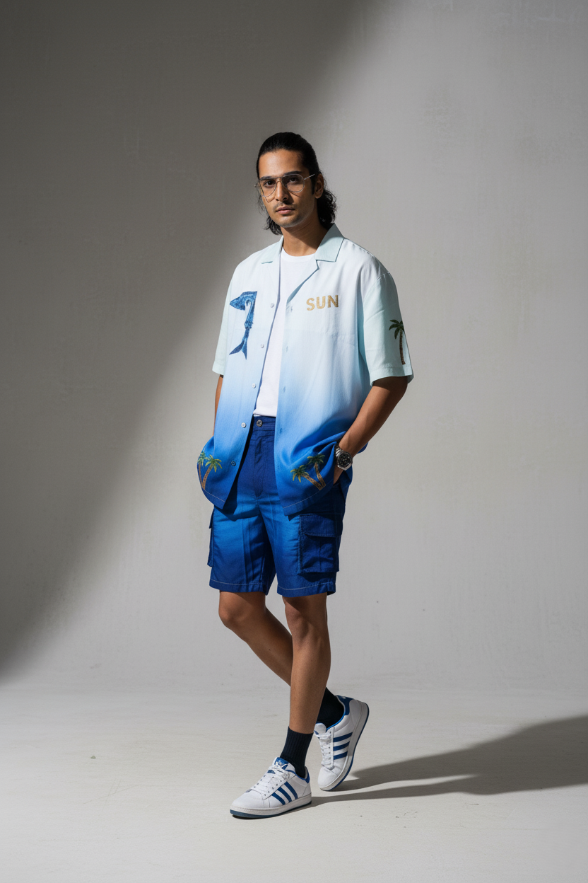 Wave Check (Co-ord Set)