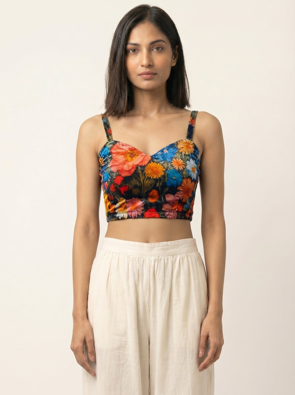 Flower Disorder Crop Top