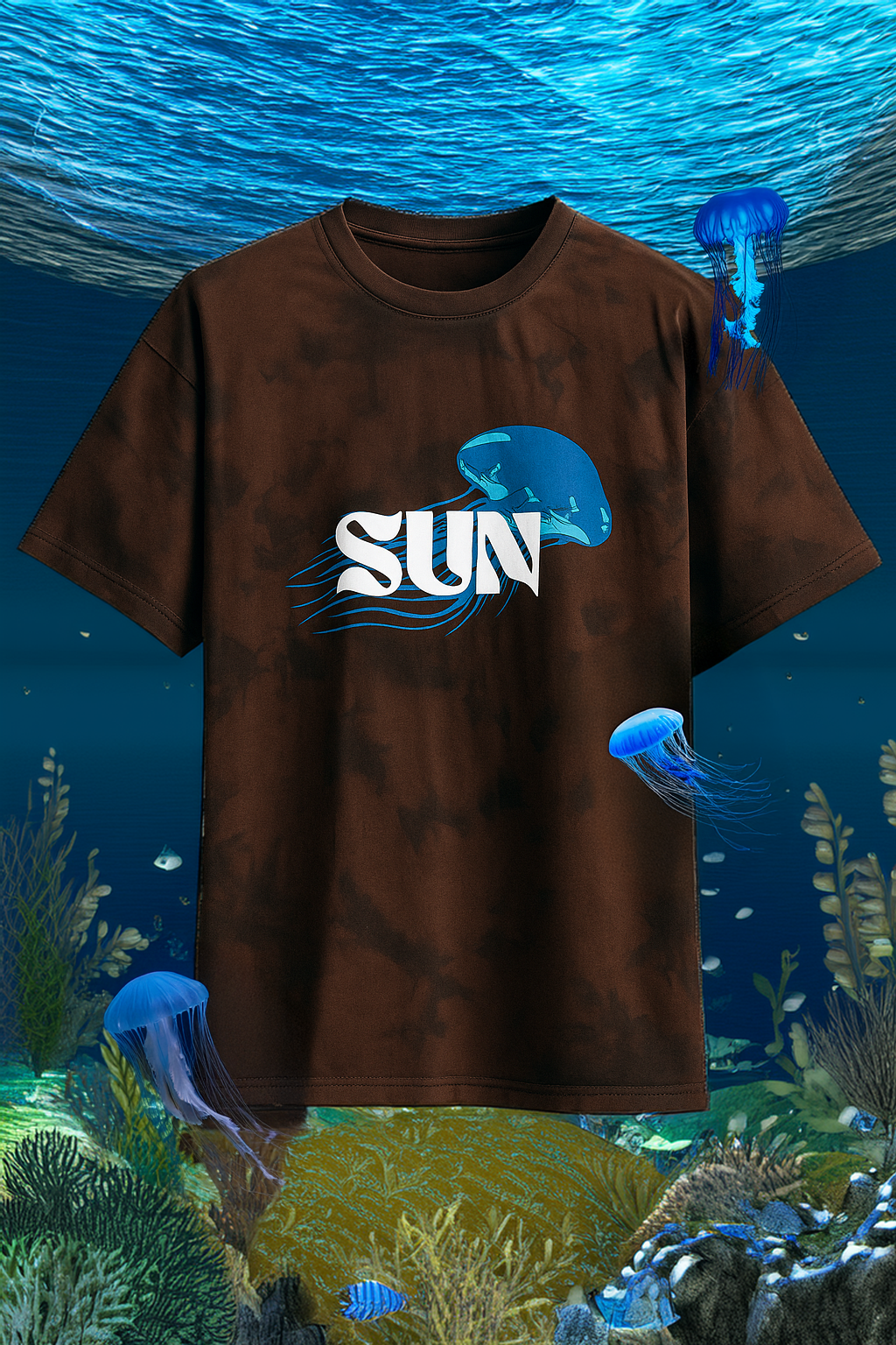 Floating Through Tee