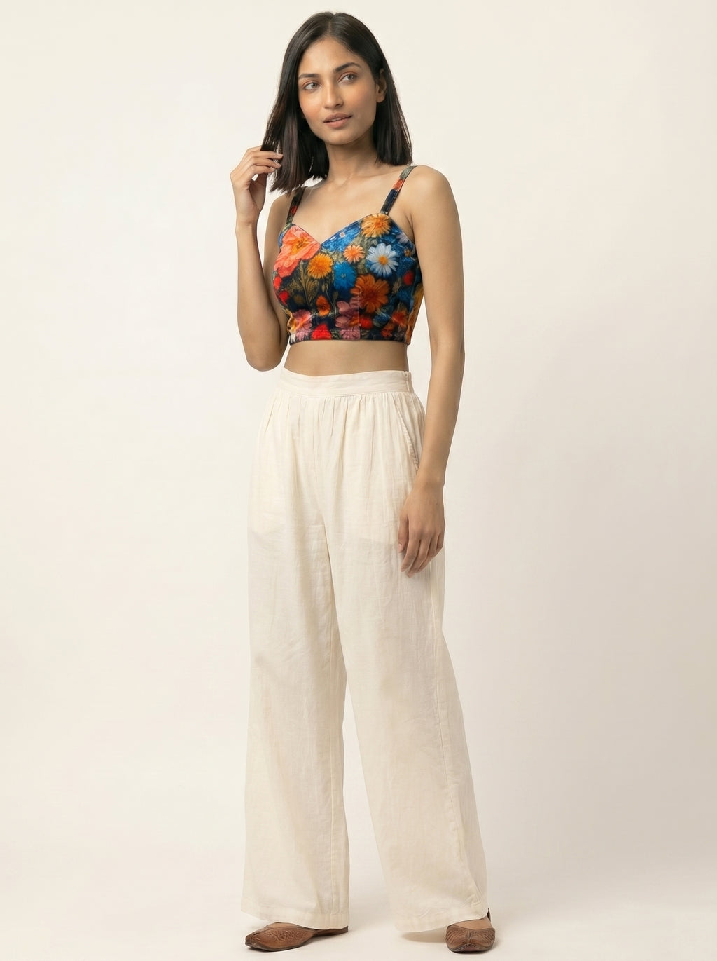 Flower Disorder Crop Top