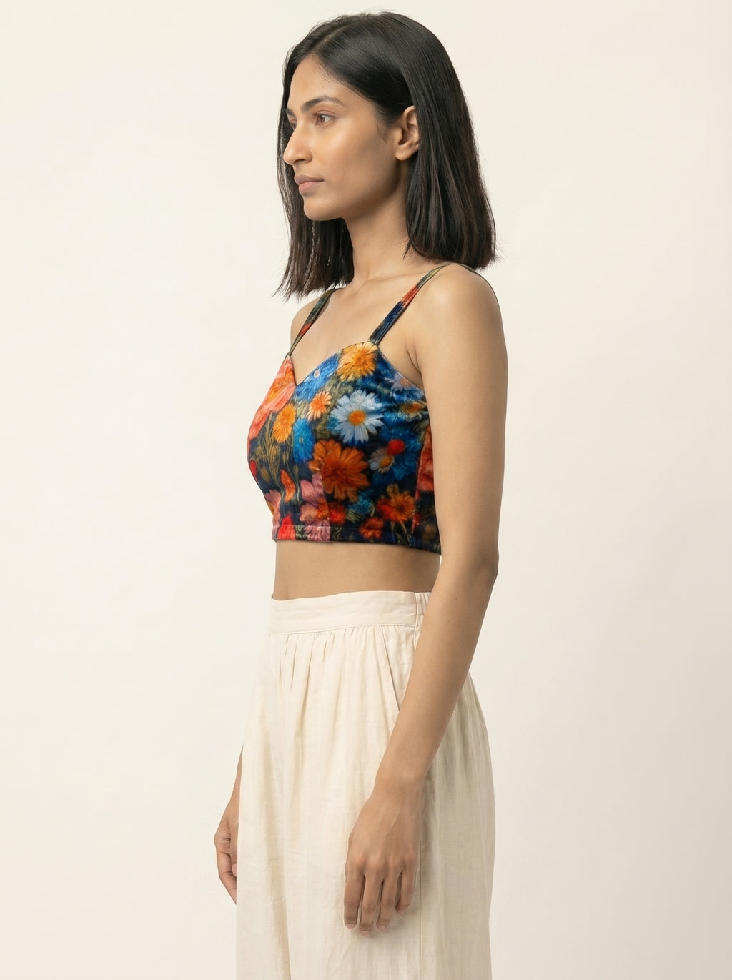 Flower Disorder Crop Top