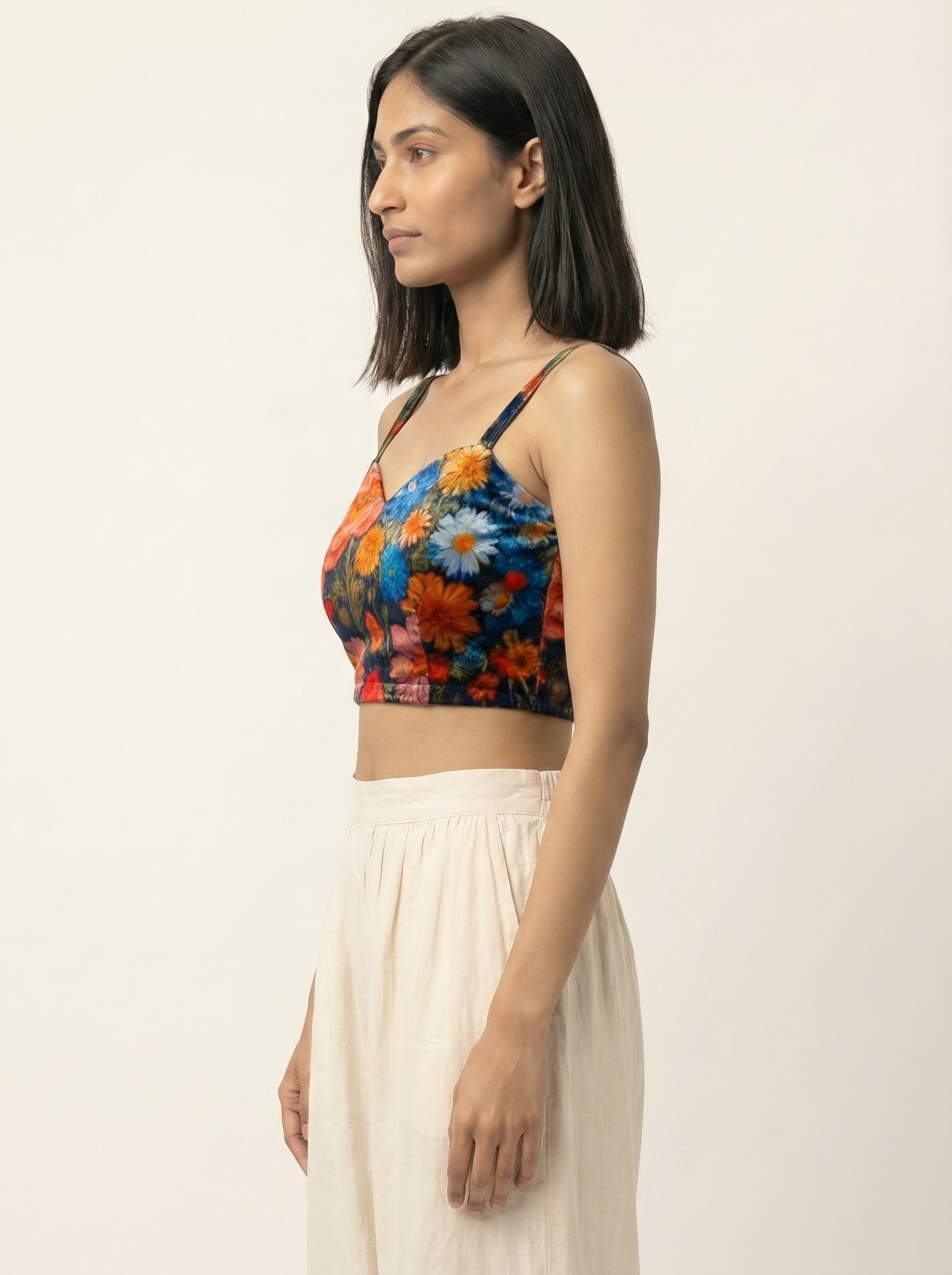 Flower Disorder Crop Top